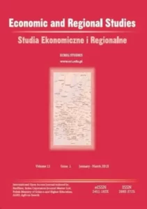 Economic and Regional Studies